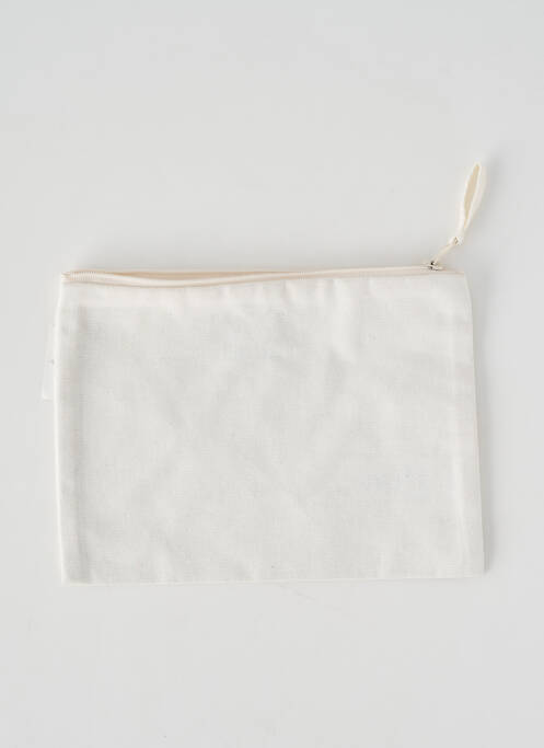 Trousse de toilette blanc MONSIEUR TSHIRT femme