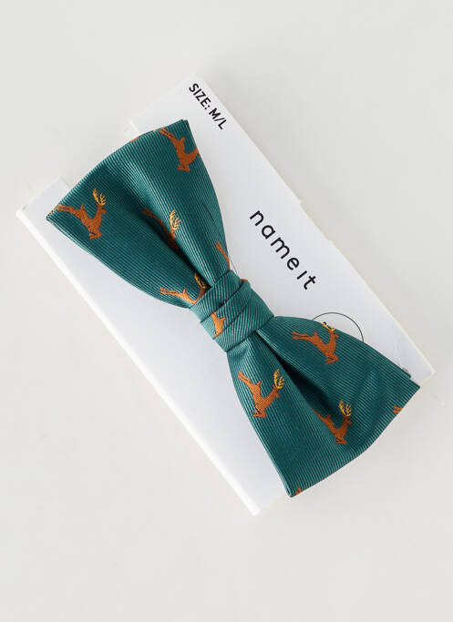 Noeud papillon vert NAME IT garçon