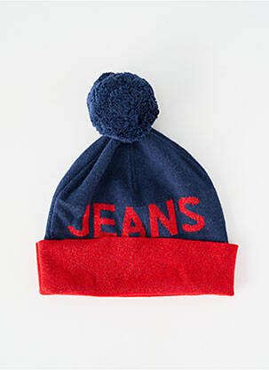 Bonnet bleu TOMMY HILFIGER femme