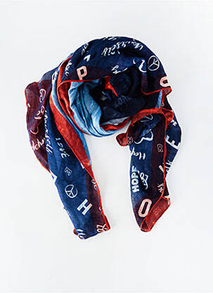Foulard bleu STREET ONE femme
