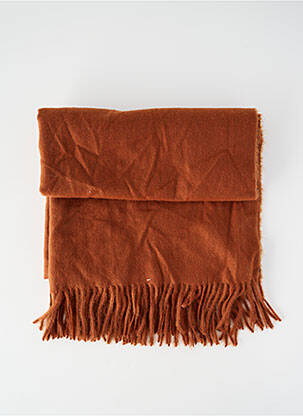 Echarpe marron MANGO femme