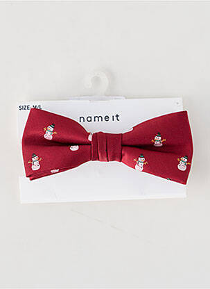 Noeud papillon rouge NAME IT garcon