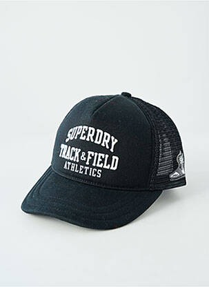 Casquette noir SUPERDRY homme