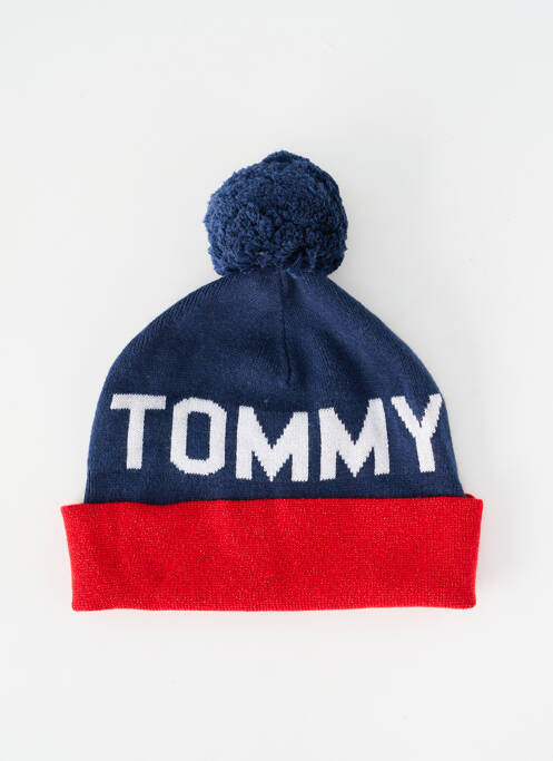Bonnet bleu TOMMY HILFIGER femme