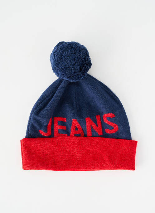 Bonnet bleu TOMMY HILFIGER femme