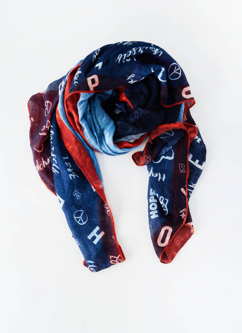 Foulard bleu STREET ONE femme