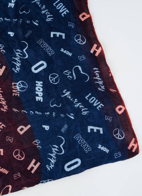 Foulard bleu STREET ONE femme
