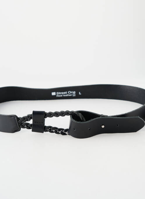 Ceinture noir STREET ONE femme