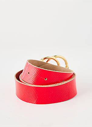Ceinture rouge DODI femme