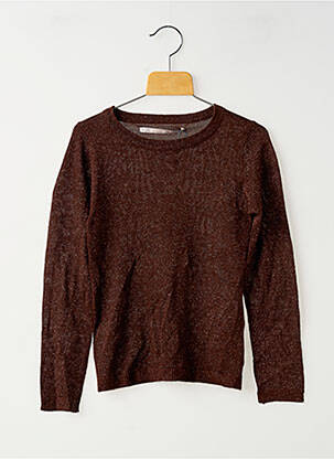 Pull marron ONLY fille