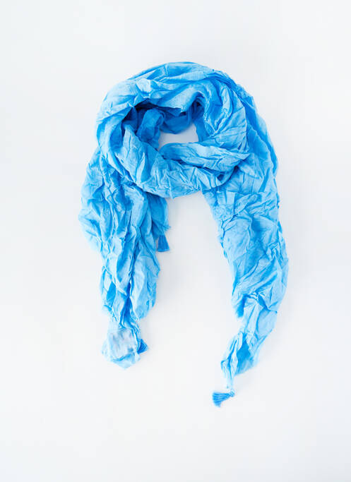 Foulard bleu MOMENT femme