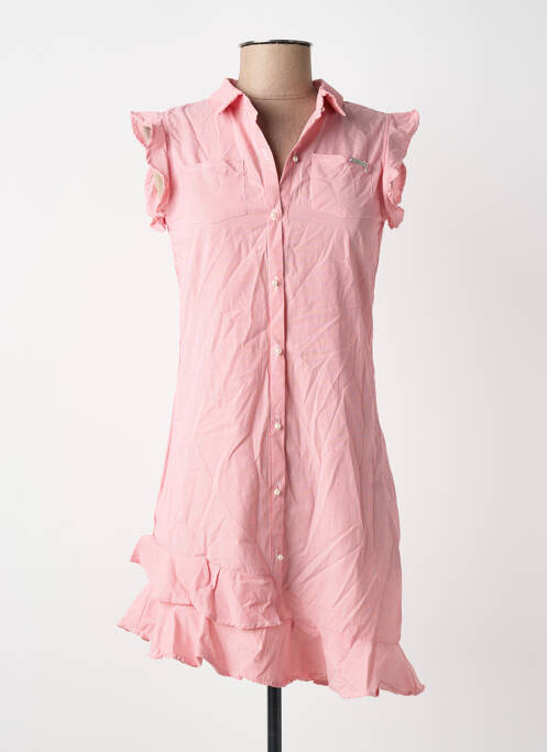 Robe mi-longue rouge GUESS fille