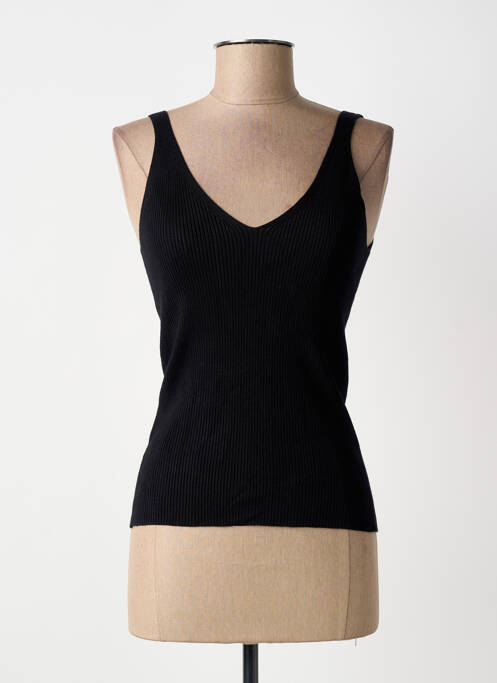 T-shirt noir MANGO femme