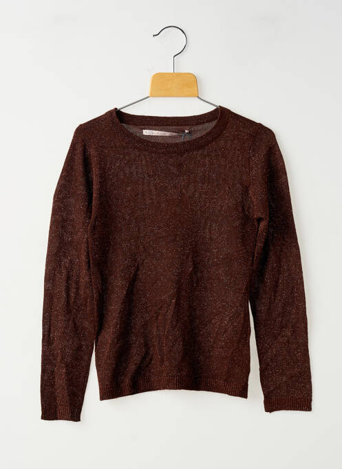 Pull marron ONLY fille
