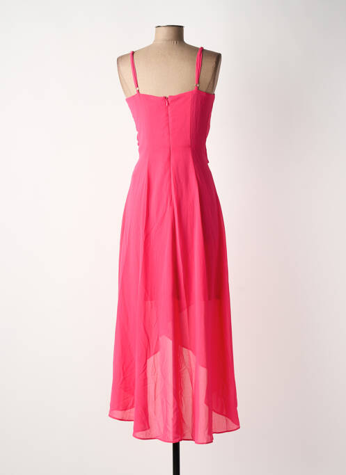 Robe mi-longue rose MORGAN femme