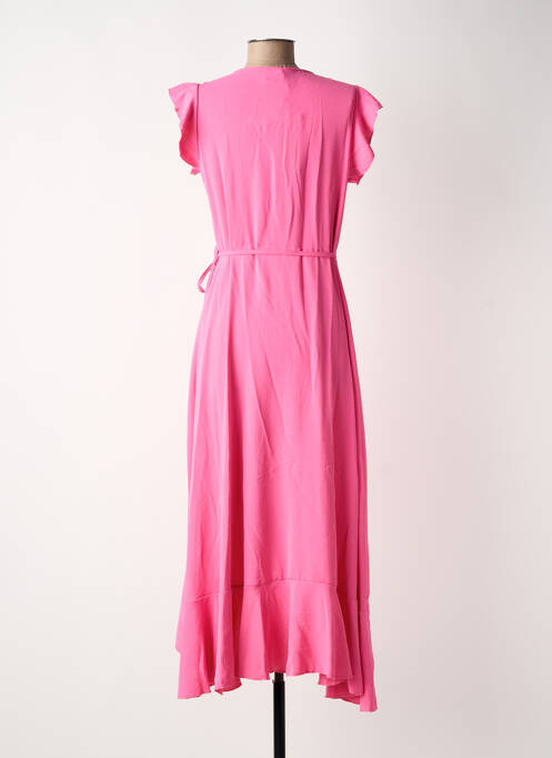 Robe longue rose TERRA DI SIENA femme