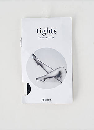 Collants noir PIECES femme