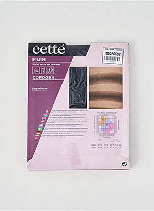 Collants noir CETTE femme