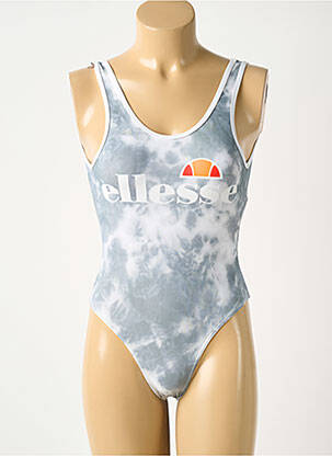 Maillot de bain 1 pièce bleu ELLESSE femme