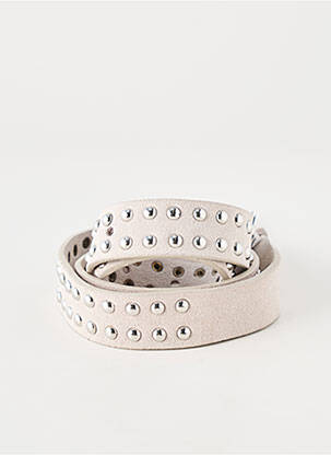 Ceinture blanc LE TEMPS DES CERISES femme