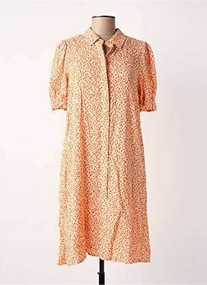 Robe courte orange NUMPH femme