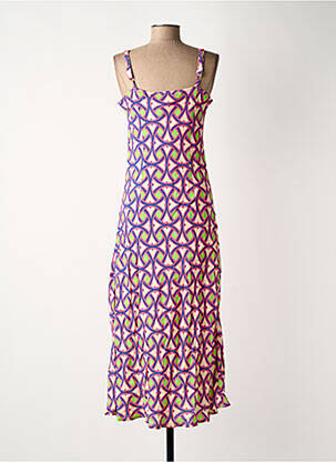 Robe mi-longue violet TRICOBEL femme
