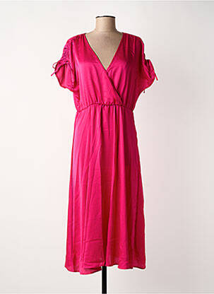 Robe longue rose VERO MODA femme