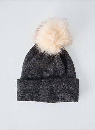 Bonnet gris ONLY femme