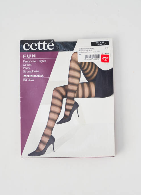 Collants noir CETTE femme