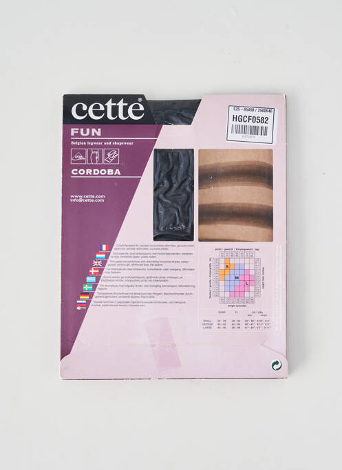 Collants noir CETTE femme