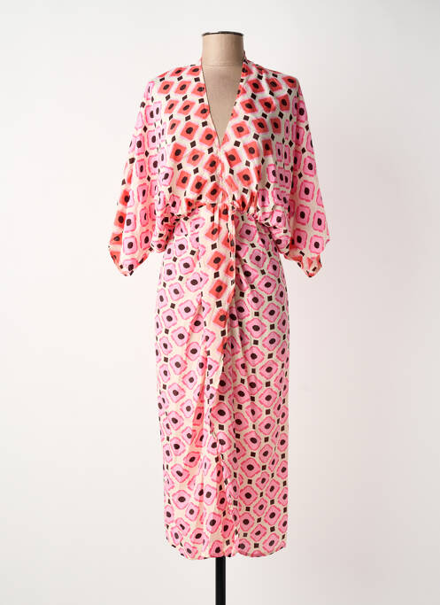 Robe longue beige GOLD & SILVER femme