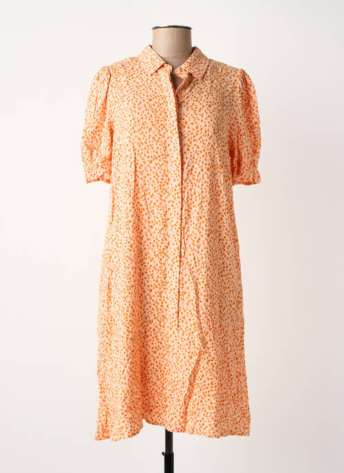 Robe courte orange NUMPH femme