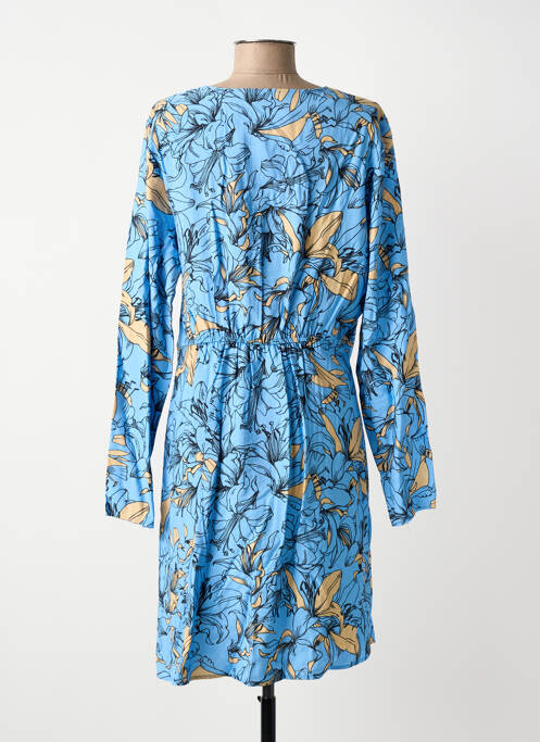 Robe mi-longue bleu VERO MODA femme