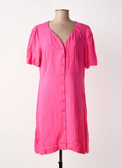 Robe courte rose Y.A.S femme