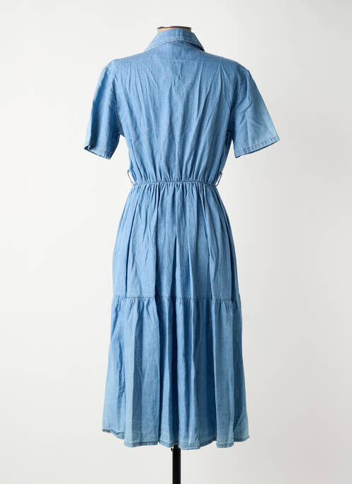 Robe longue bleu TERRA DI SIENA femme