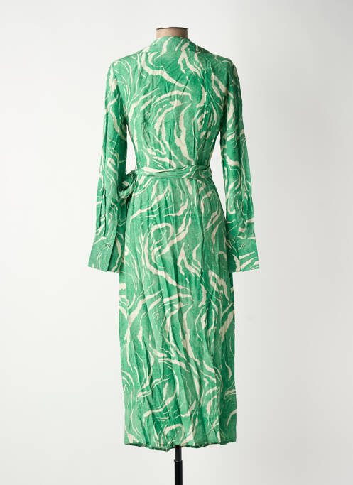 Robe longue vert SELECTED femme