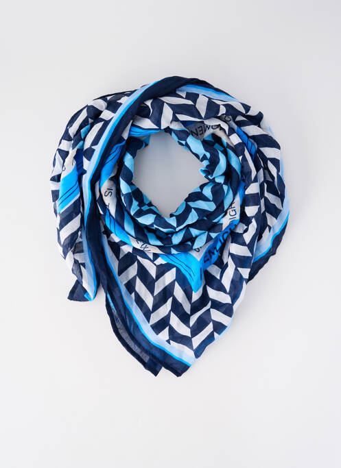 Foulard bleu STREET ONE femme