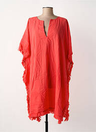 Robe de plage rouge ASTRID BLACK LABEL femme