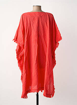 Robe de plage rouge ASTRID BLACK LABEL femme