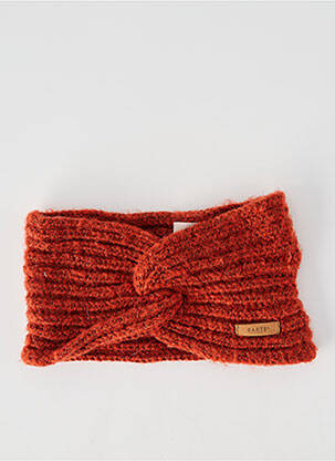 Bonnet orange BARTS femme