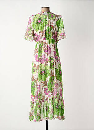 Robe longue vert TERRA DI SIENA femme