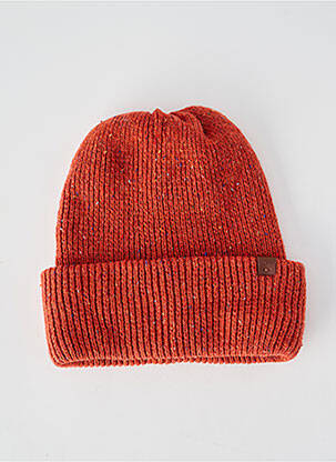 Bonnet orange BARTS homme