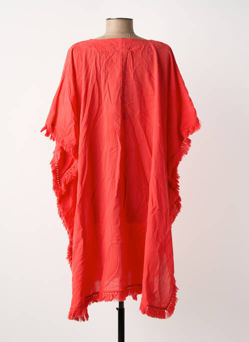 Robe de plage rouge ASTRID BLACK LABEL femme