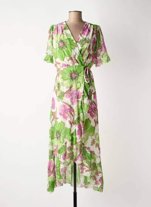 Robe longue vert TERRA DI SIENA femme