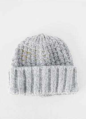 Chapeau gris MORE & MORE femme