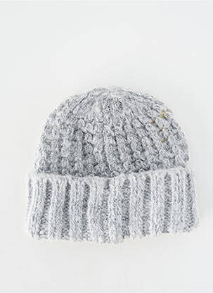 Chapeau gris MORE & MORE femme