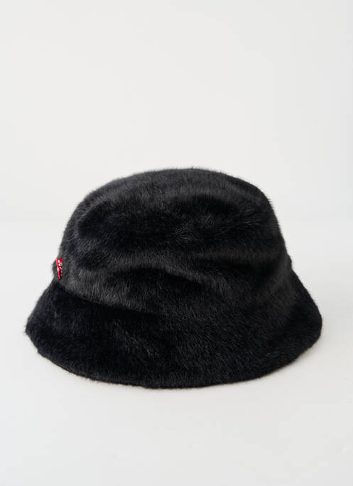 Chapeau noir LEVIS femme