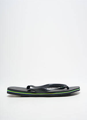 Tongs noir HAVAIANAS homme