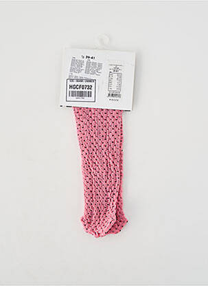 Chaussettes rose PIECES femme