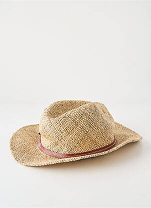 Chapeau beige HERMAN femme